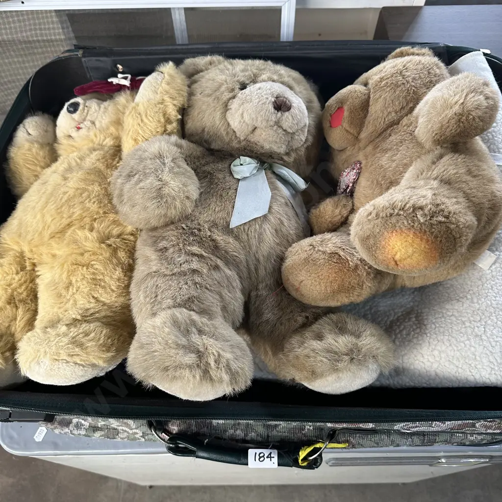 Teddy bears, suitcase and topper Image 1++
