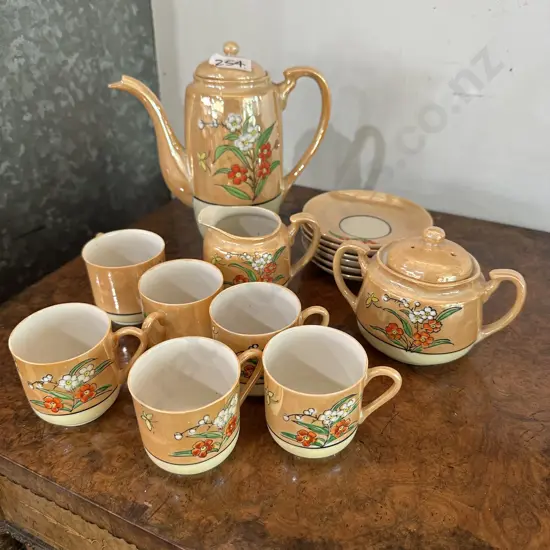 Miniature Japanese coffee service