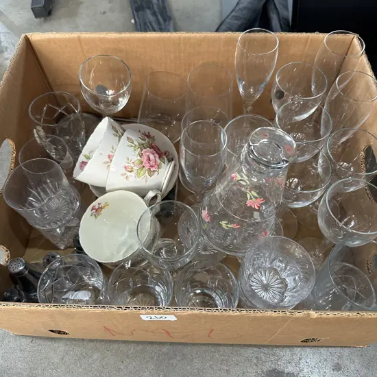 China, crystall, glassware