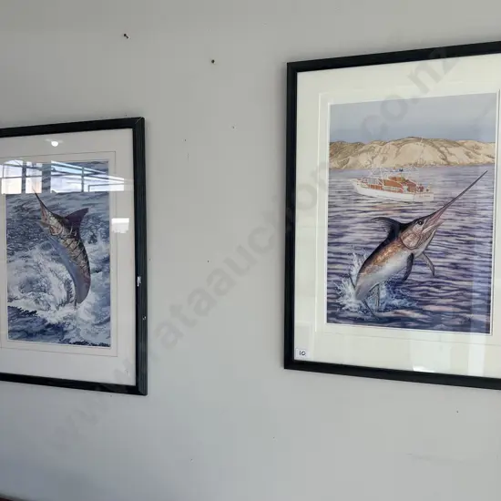 Pr Brian Moore Ltd ed prints Marlin