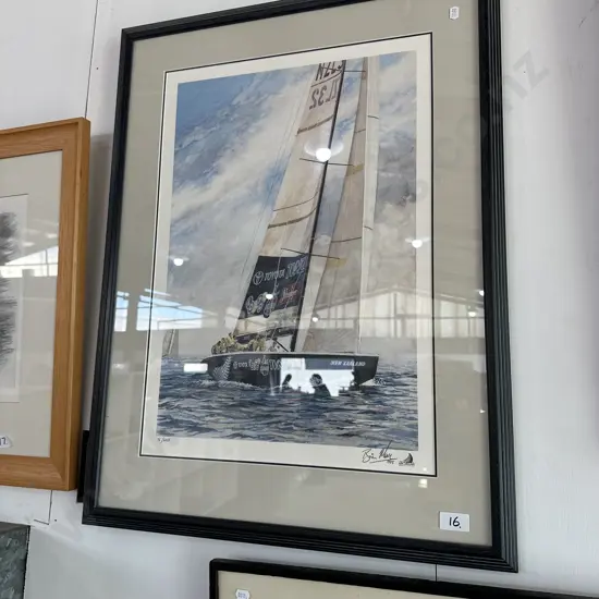 Signed Brian Moore Ltd ed print