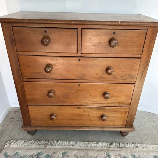Kauri chest of drawers