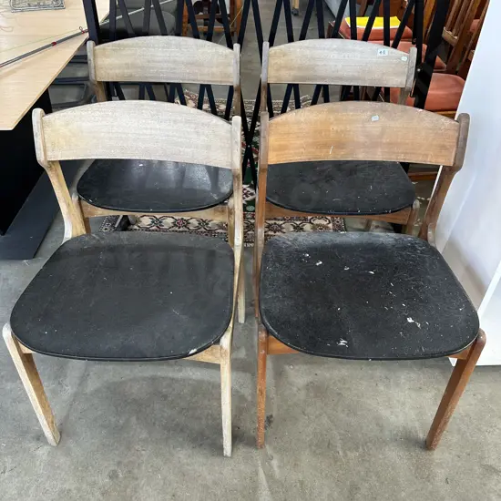 Otto Larson chairs x 4