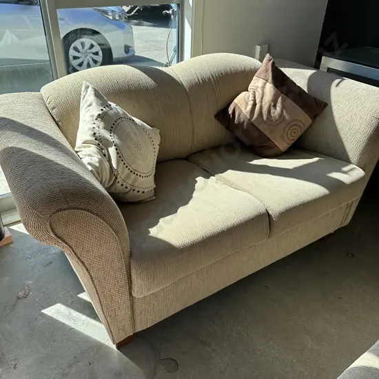 Pr of 2 seater sofas
