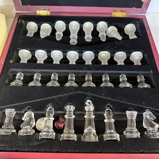 Glass Chess set