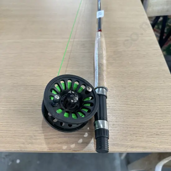 Fly rod and reel