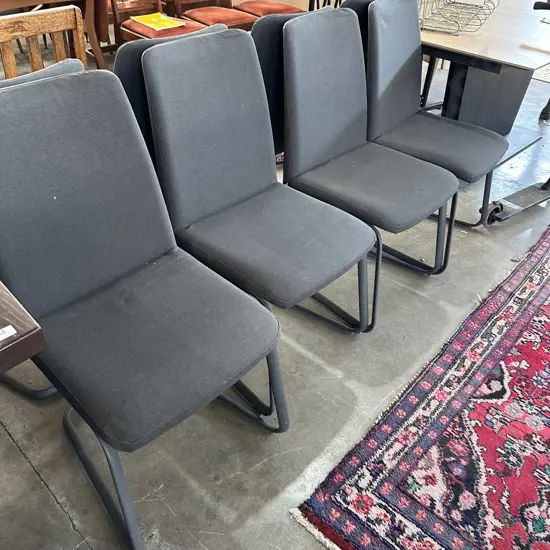 Boconcept table and 8 chairs