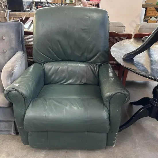 Well used leather LZ Boy