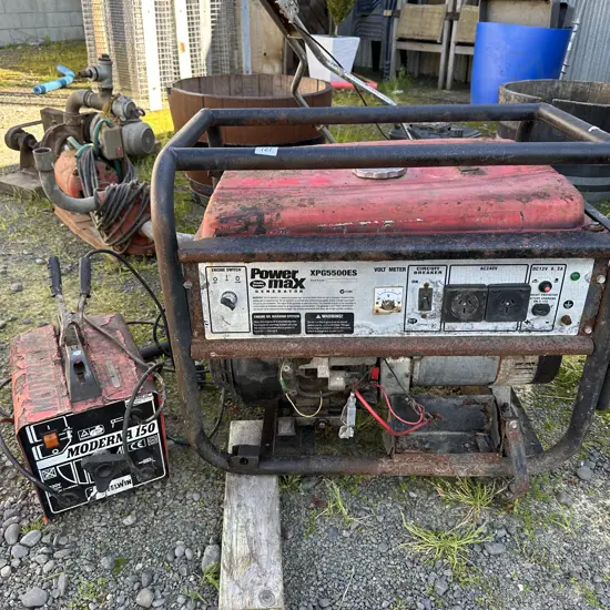 Generator and welder (as is, from storage)