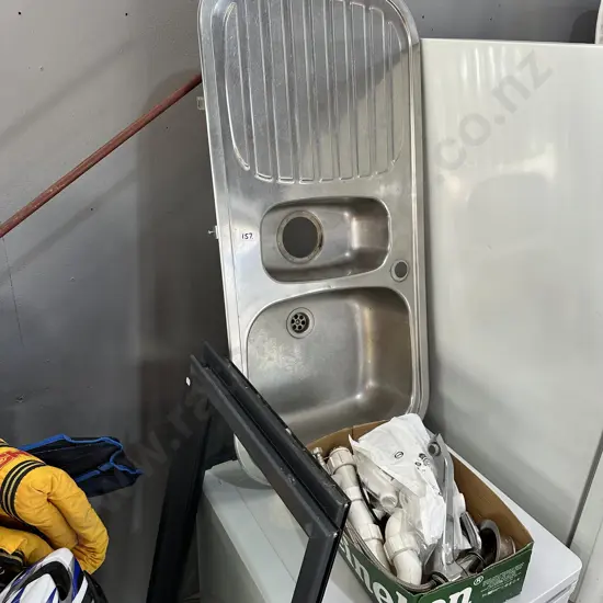 Sink, tap and windows