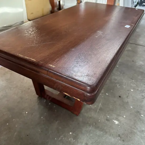 Oak coffee table
