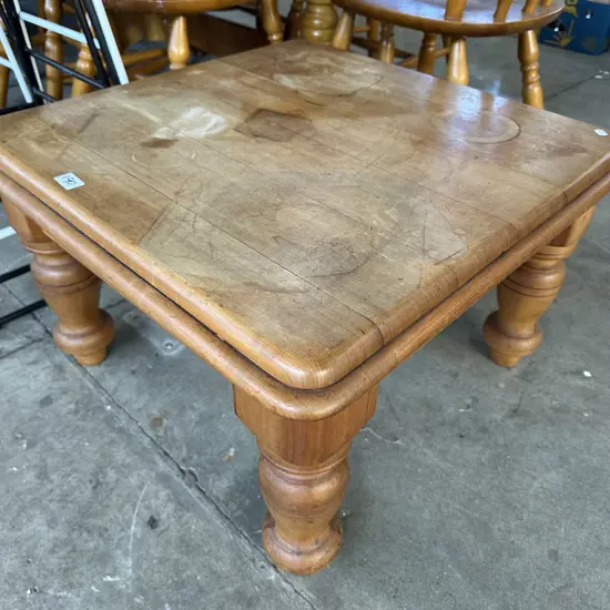 Native wood coffee table