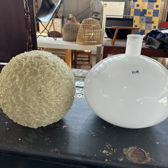 2 funky light fittings