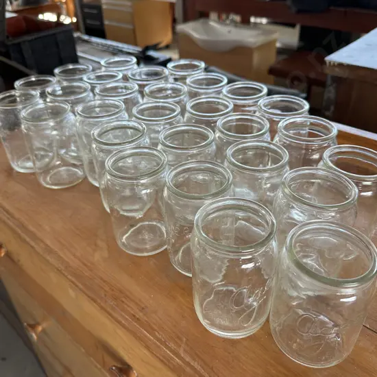 Quarter size Agee jars