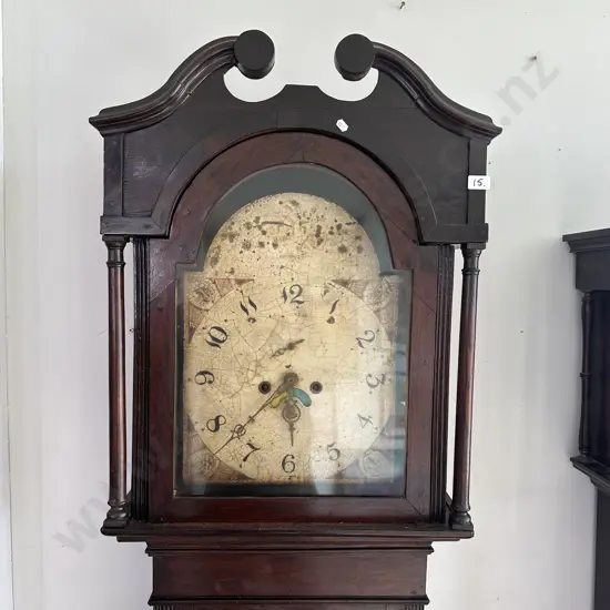 Early Oak cased Grandfather clock by Francis - Birmingham
