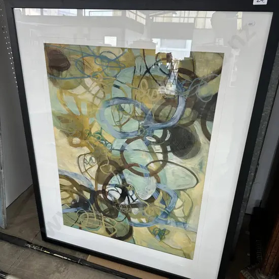 Large framed picture