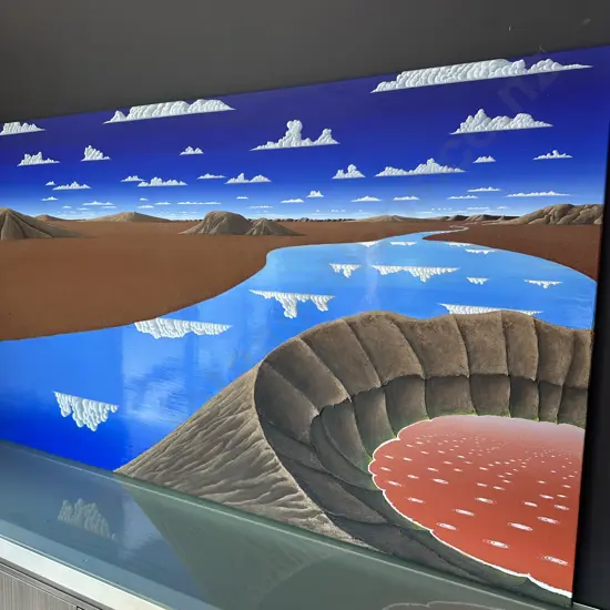 CRATER OF LIFE 2140x1220 in the East African Rift Valley where mankind started. Gallery price approx 25k