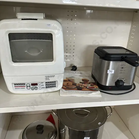 Deep fry and bread maker