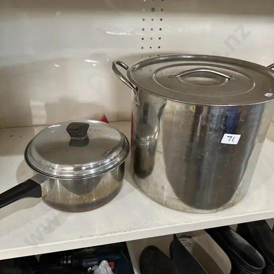 Stock pot and pan
