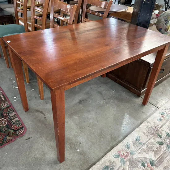Kitchen rubberwood table