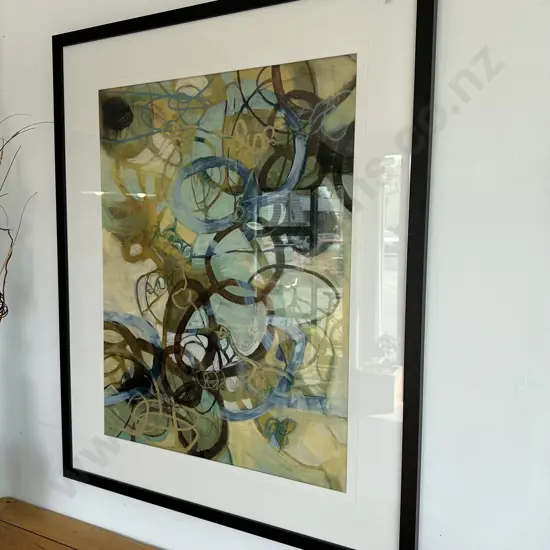 Large framed picture