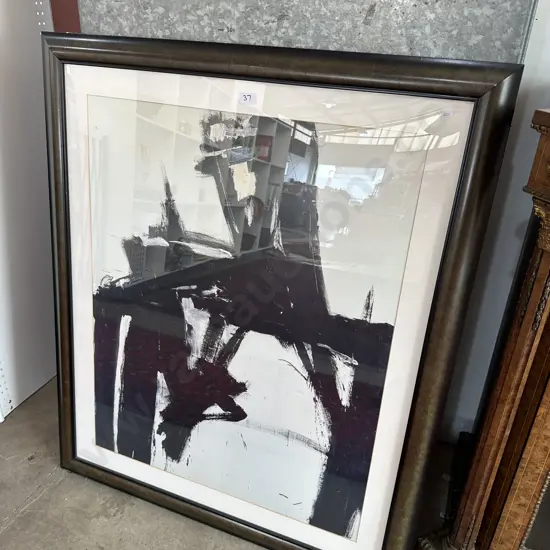 Large framed picture