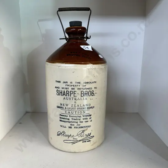 Sharpe Bros stone crock