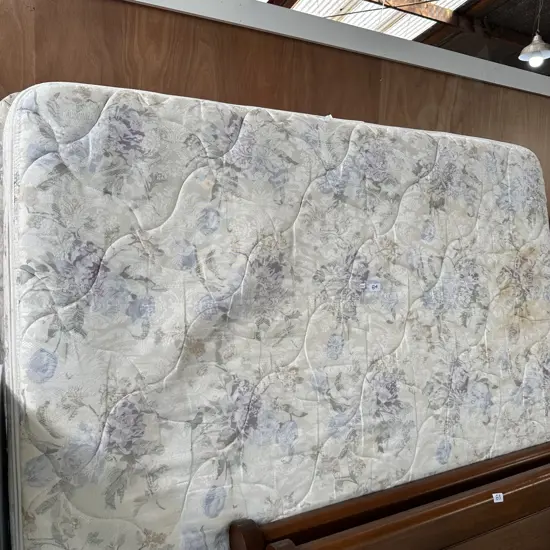 Queen bed , slight staining