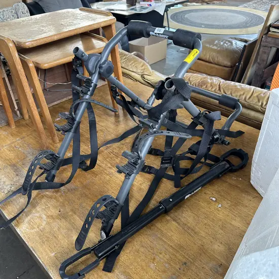 Bike rack and asjuster