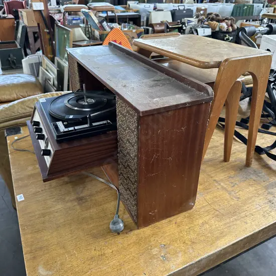 Turntable and 2 side tables