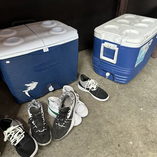 2 x Chillibins plus shoes