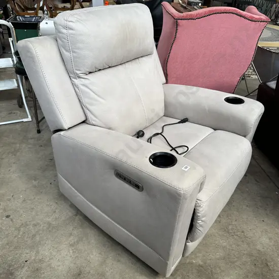 Suade electric chair