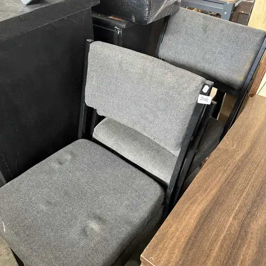 Average chairs x 4 plus side cabinet