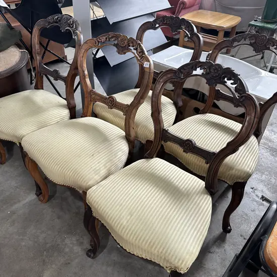 5 Antique chairs