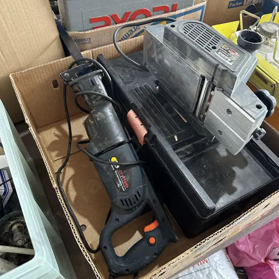 saw, planer etc