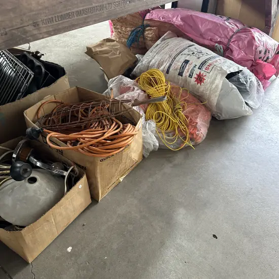 Insulation, twine etc