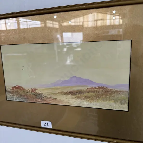 Watercolour "Dartmoor" by Mortimer