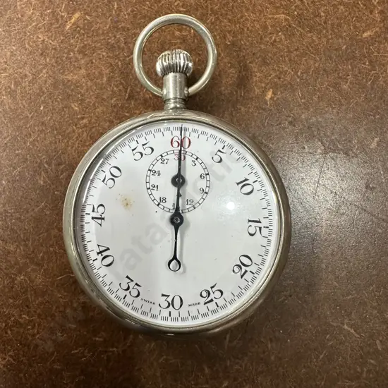 Swiss made fob stop watch