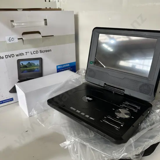 New portable DVD player