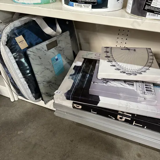 Pictures, scales, throw