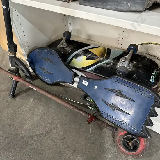 Ripstick, skateboard etc