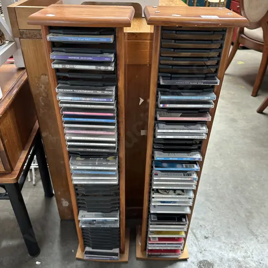 CD racks and collection
