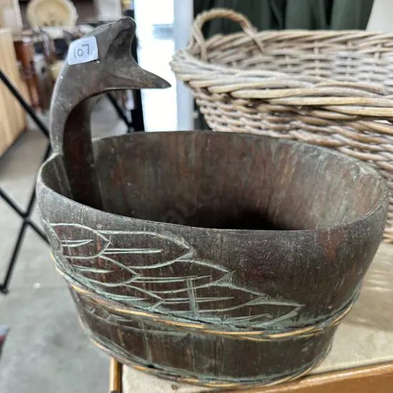 Wooden basket
