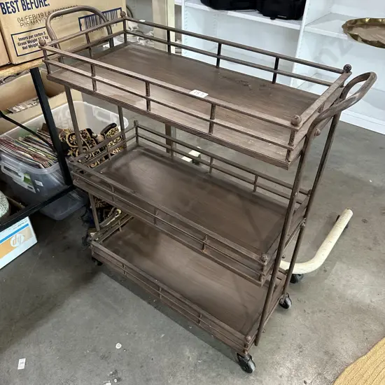 Metal trolley