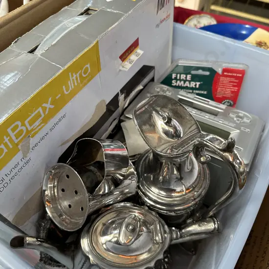 Silverware and electricals