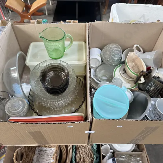 2 box kitchenware inc vintage measure jug