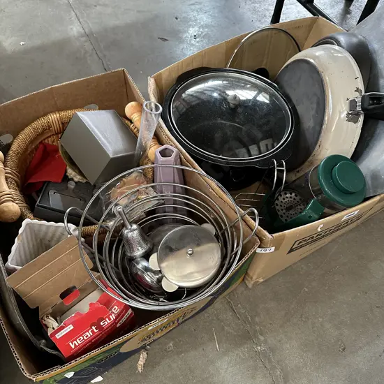 2 box bakeware etc