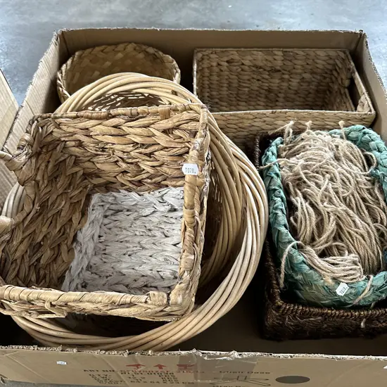 Wicker baskets