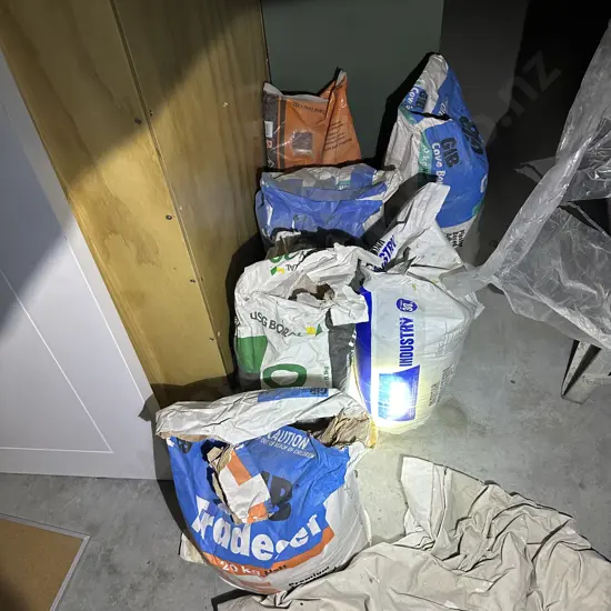 bags cement & plaster etc