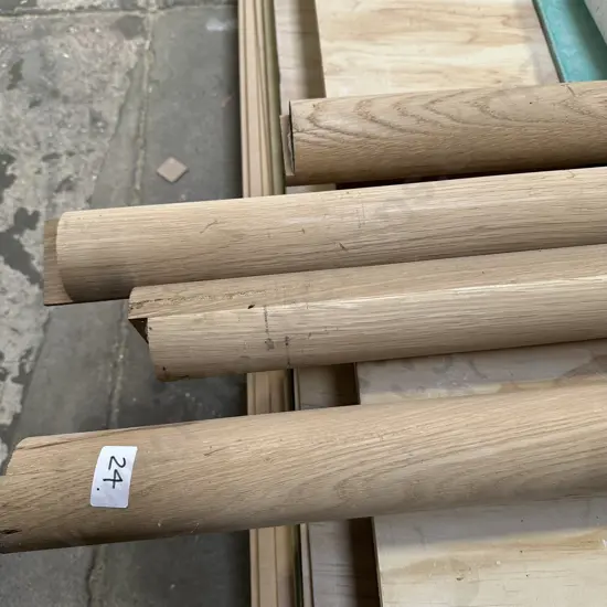 Solid Oak hand railing